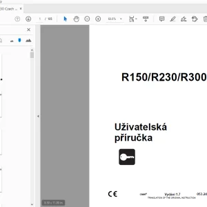Ditch Witch R150/R230/R300 Uzivatelská příručka 053-2462 PDF